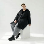 Manteau AKH Fashion 6600, Noir