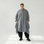 AKH Fashion 6671 Manteau, Gris