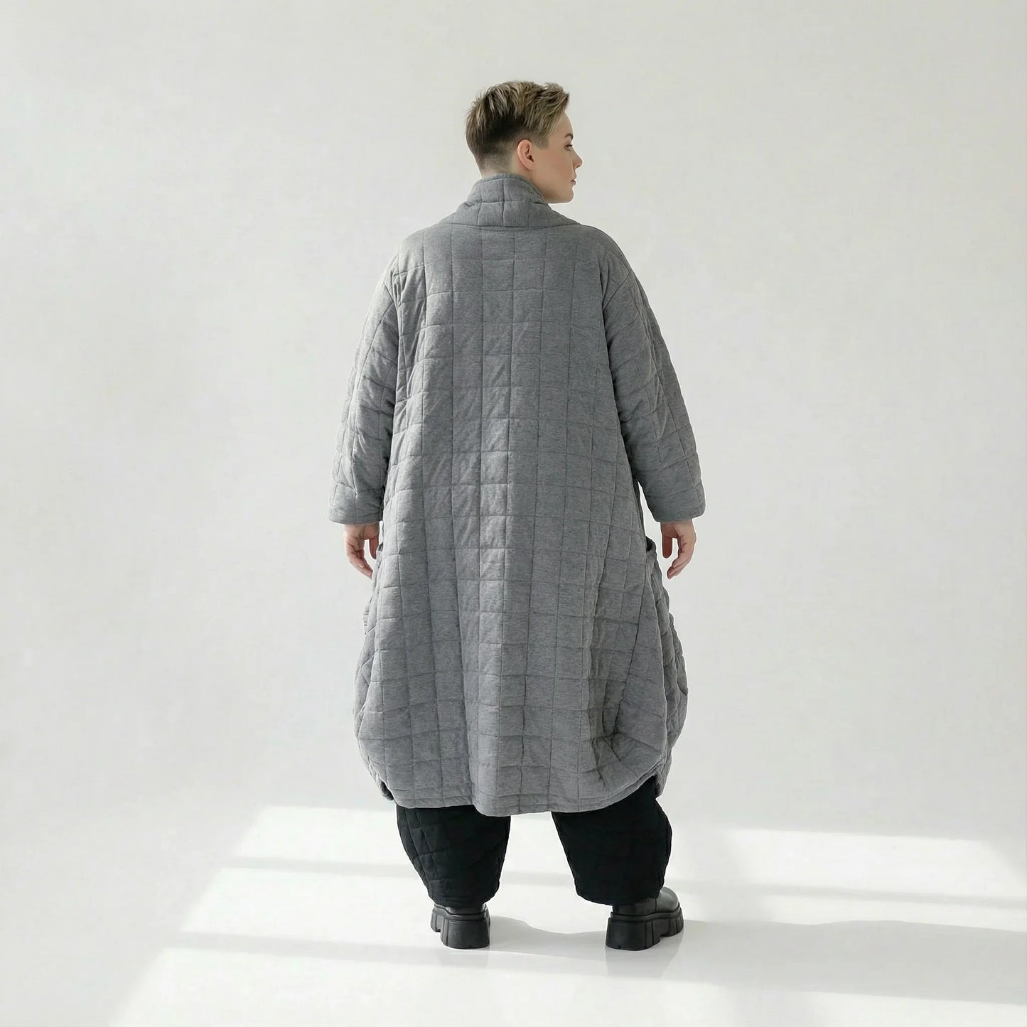 AKH Fashion 6671 Mantel, Grau