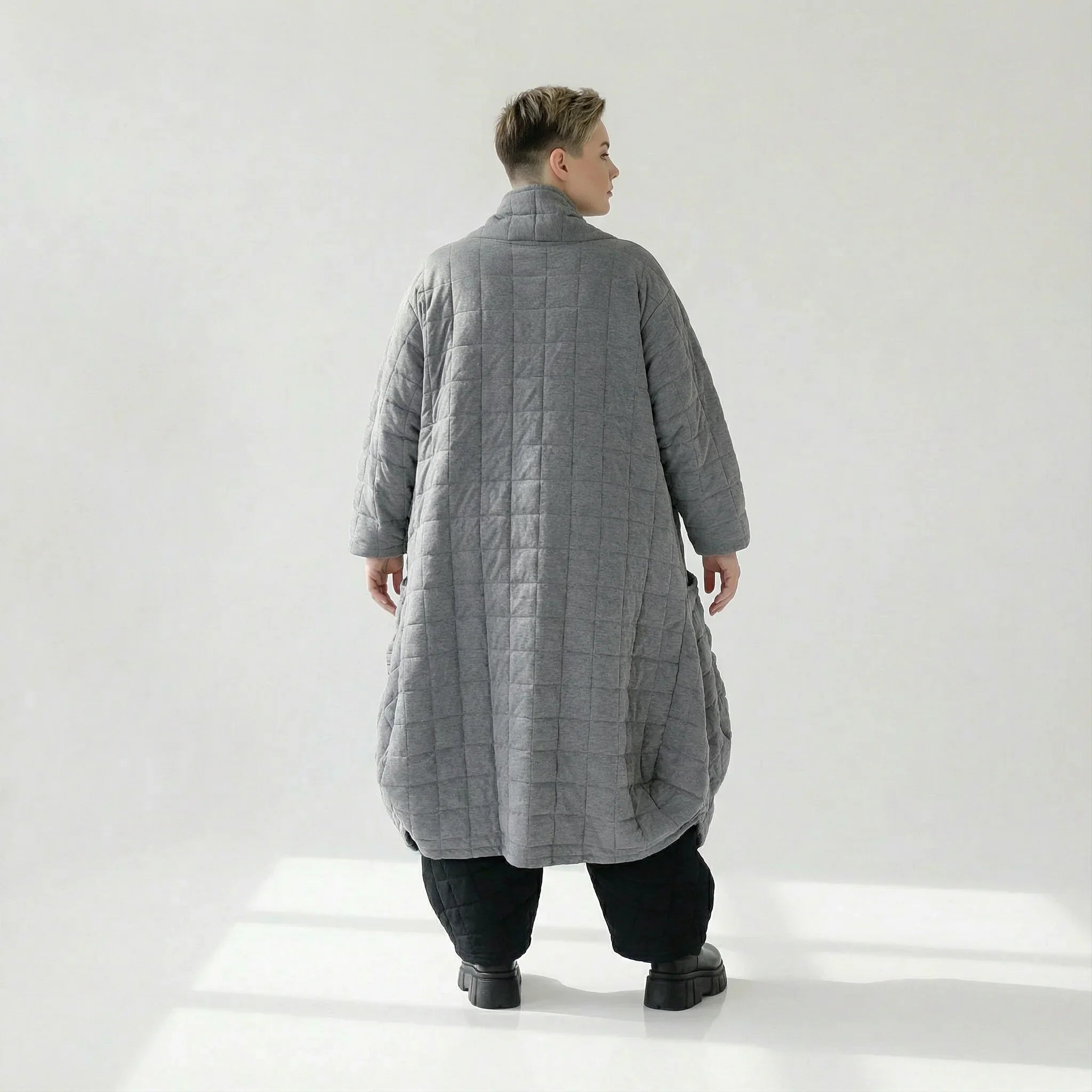 AKH Fashion 6671 Manteau, Gris