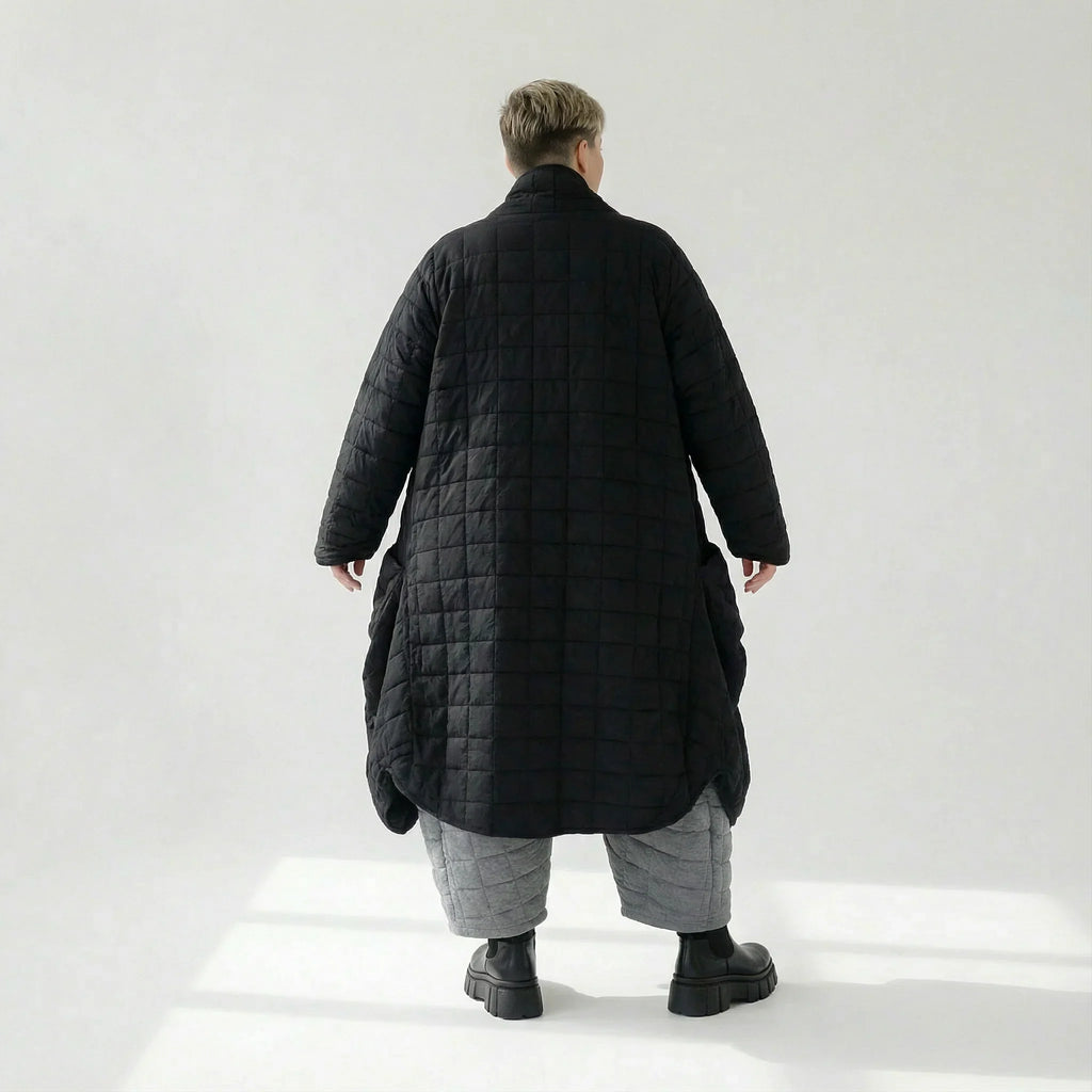 AKH Fashion 6671 Coat, Black