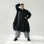 AKH Fashion 6671 Coat, Black