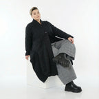 AKH Fashion 6671 Coat, Black