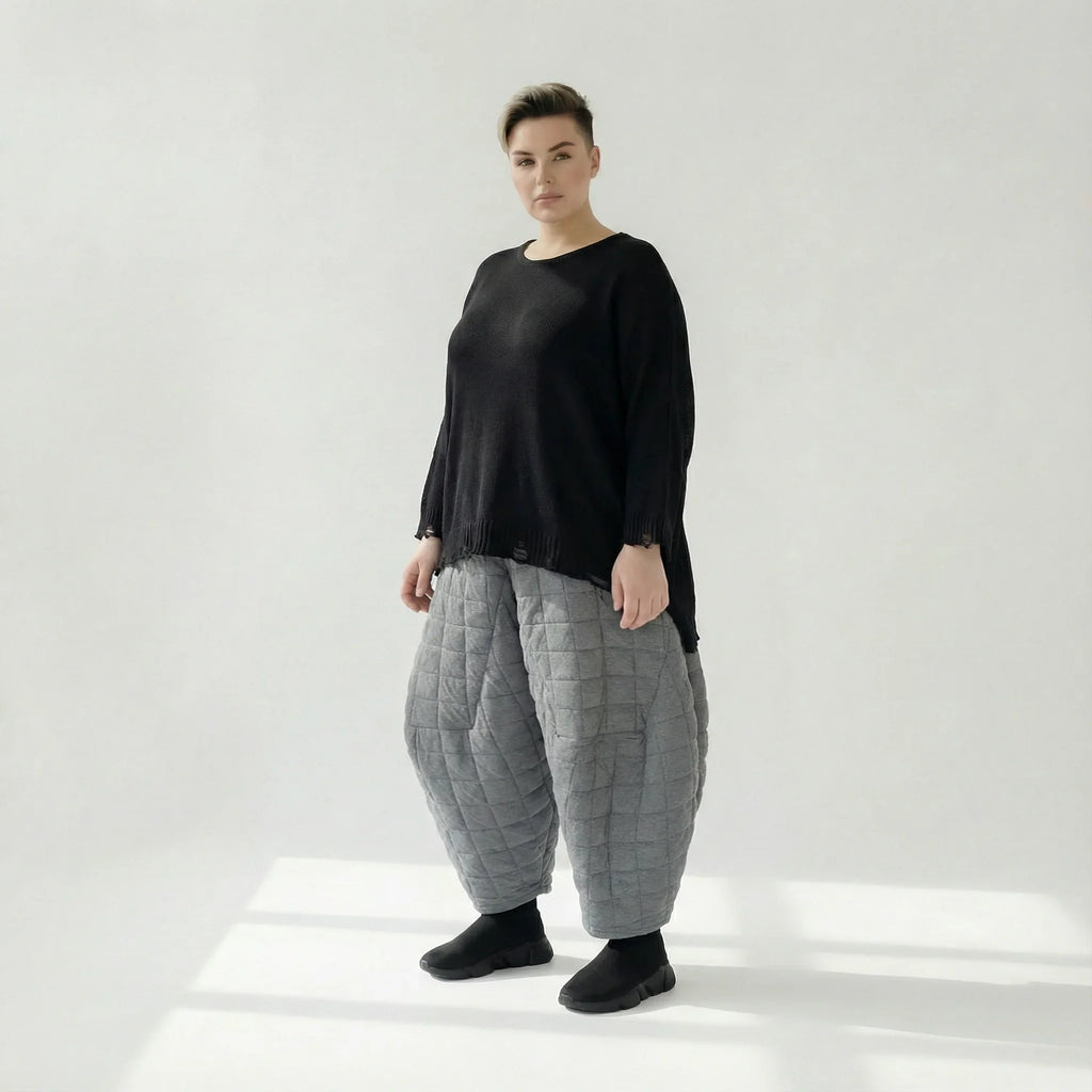 AKH Fashion 6883 Pantalon, Gris