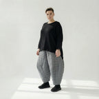 AKH Fashion 6883 Pantalon, Gris
