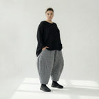 AKH Fashion 6883 Pantalon, Gris