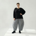 AKH Fashion 6883 Pantalon, Gris