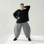 AKH Fashion 6883 Pantalon, Gris