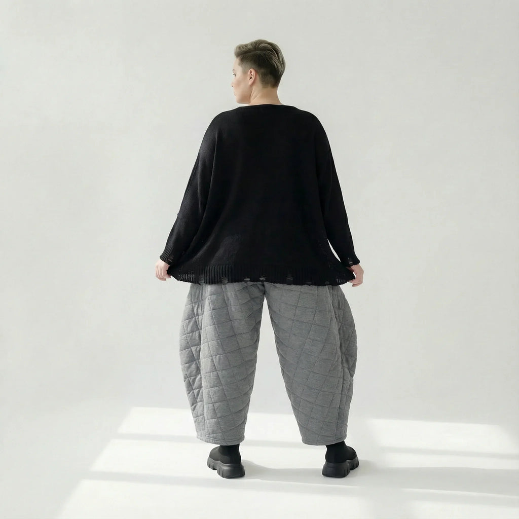 AKH Fashion 6883 Pantalon, Gris