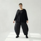 AKH Fashion 6883 Pantalon, Noir