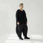 AKH Fashion 6883 Pantalon, Noir