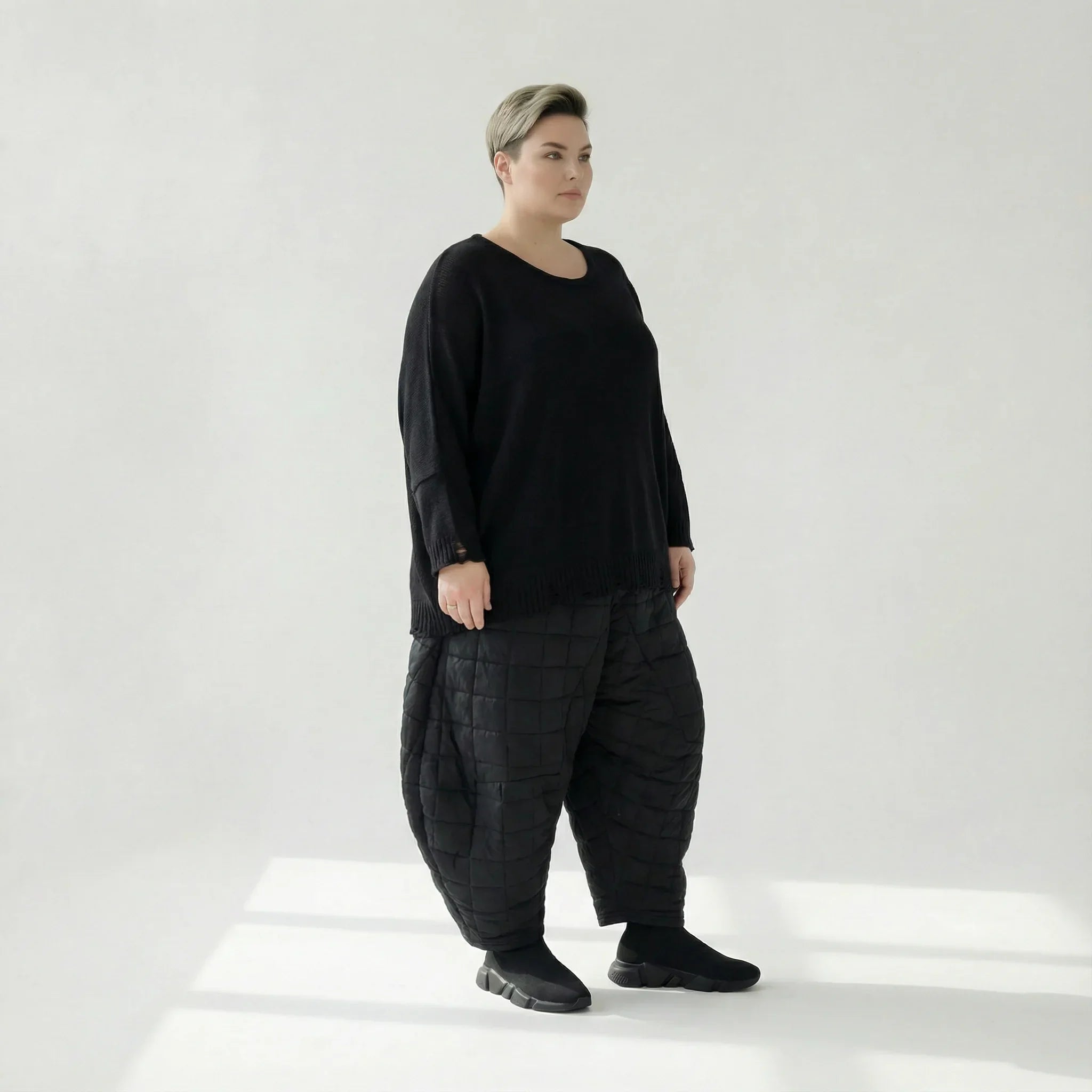 AKH Fashion 6883 Pantalon, Noir