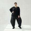 AKH Fashion 6883 Pantalon, Noir