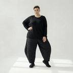 AKH Fashion 6883 Pantalon, Noir