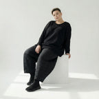AKH Fashion 6883 Pantalon, Noir