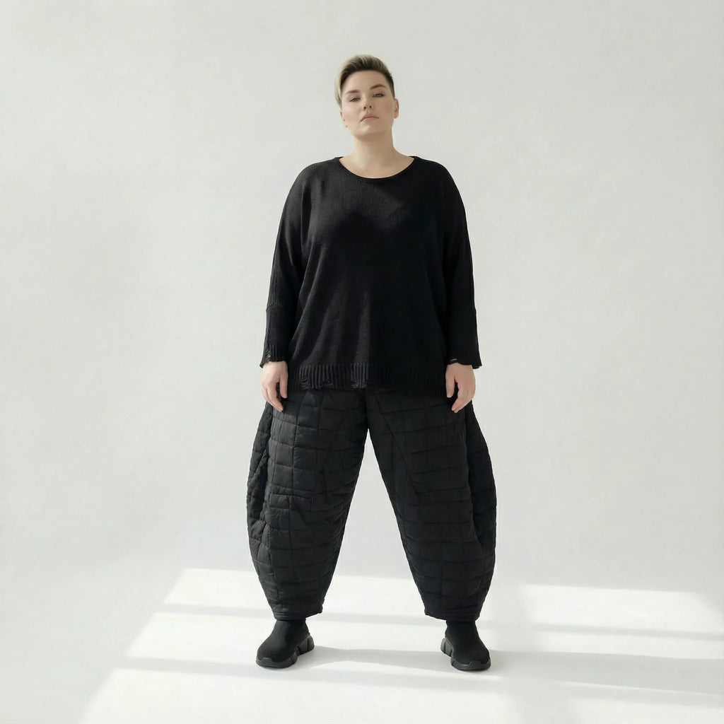 AKH Fashion 6883 Pantalon, Noir