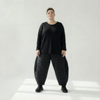 AKH Fashion 6883 Pantalon, Noir