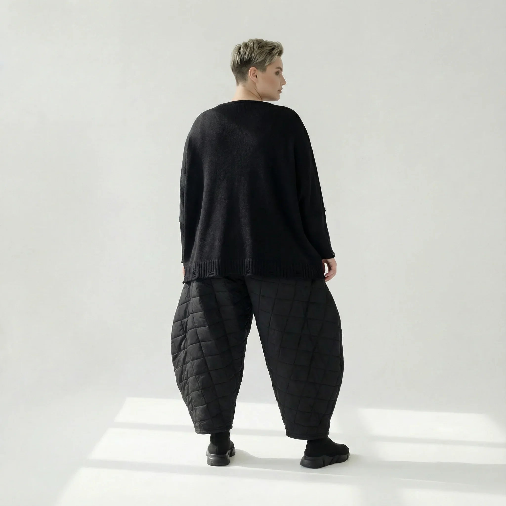 AKH Fashion 6883 Pantalon, Noir