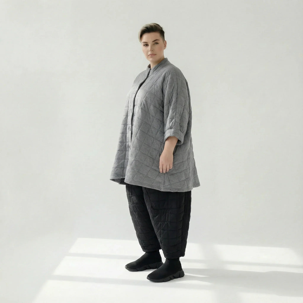 AKH Fashion 7116 Chemisier, Gris