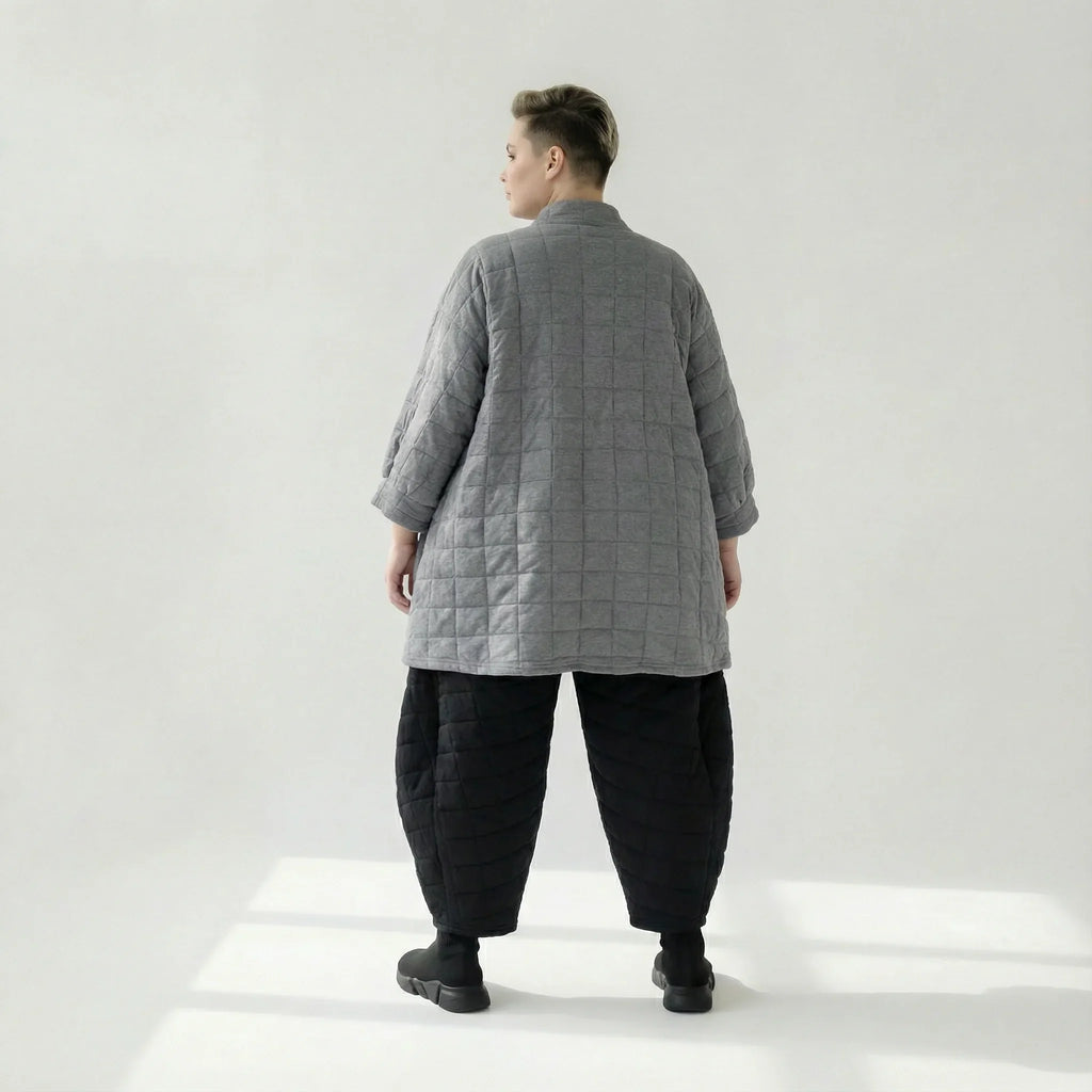 AKH Fashion 7116 Chemisier, Gris