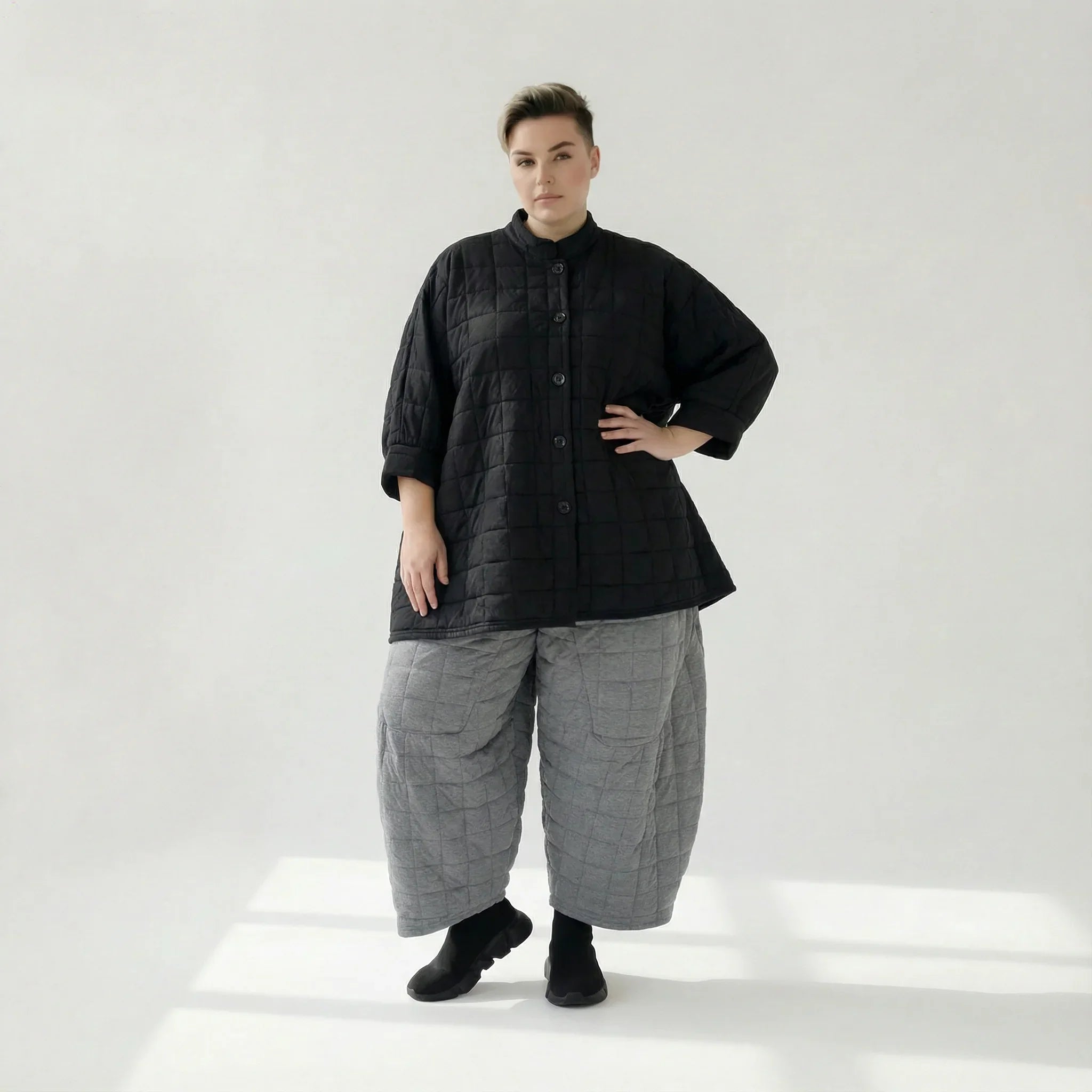 AKH Fashion 7116 Blouse, Noir