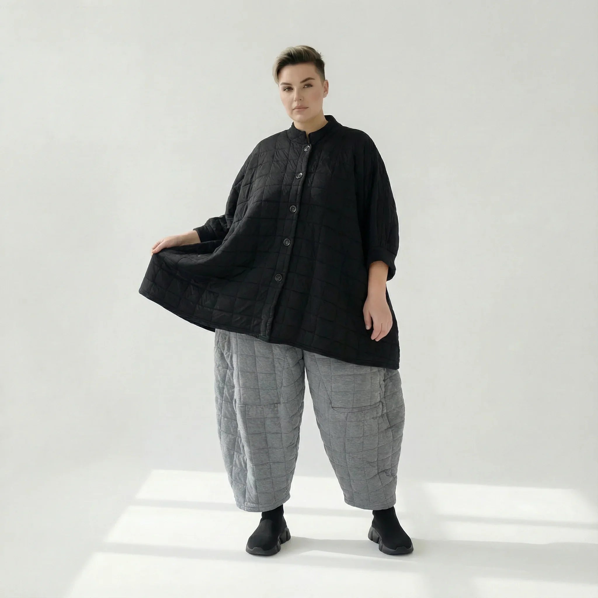 AKH Fashion 7116 Blouse, Noir