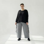 AKH Fashion 7125 Pantalon, Gris