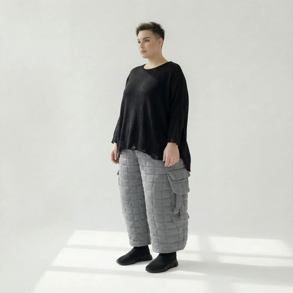 AKH Fashion 7125 Pantalon, Gris