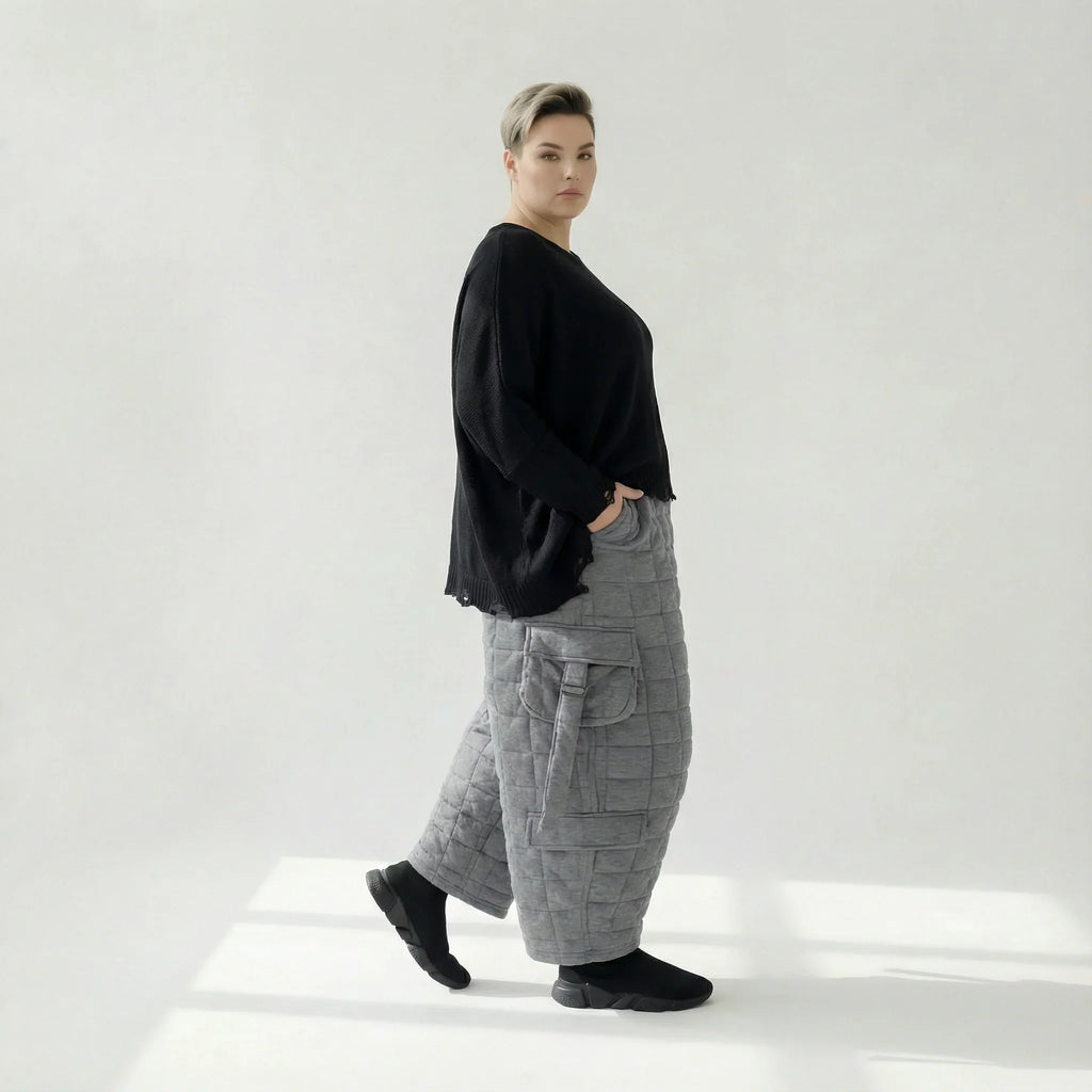AKH Fashion 7125 Pantalon, Gris