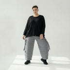 AKH Fashion 7125 Pantalon, Gris