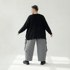 AKH Fashion 7125 Pantalon, Gris