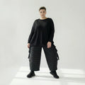 AKH Fashion 7125 Pantalon, Noir