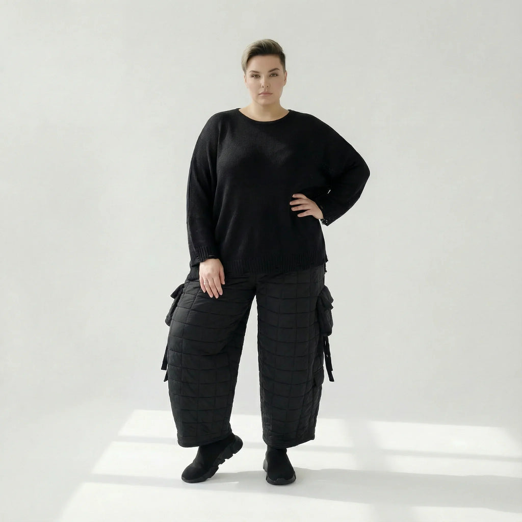 AKH Fashion 7125 Pantalon, Noir