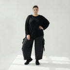 AKH Fashion 7125 Pantalon, Noir