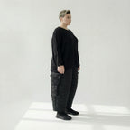 AKH Fashion 7125 Pantalon, Noir