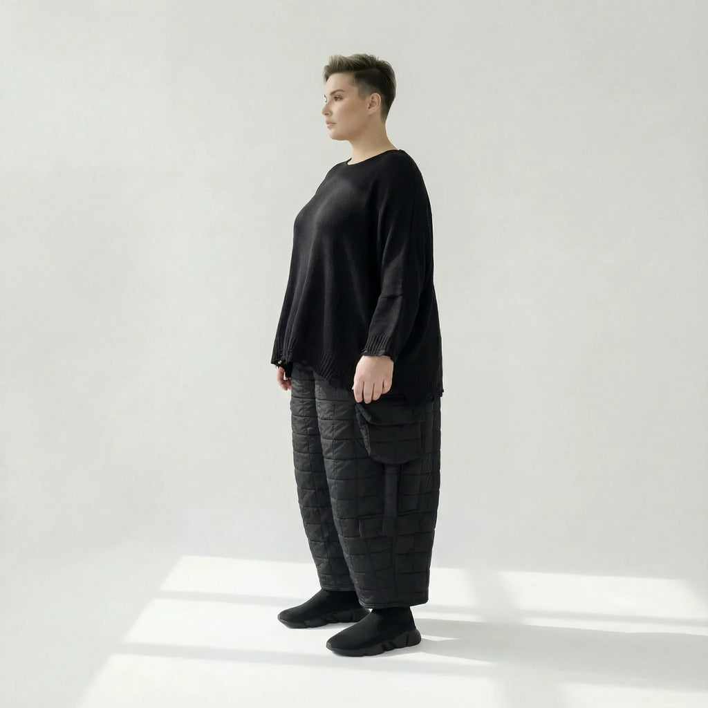 AKH Fashion 7125 Pantalon, Noir