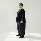 AKH Fashion 7125 Pantalon, Noir