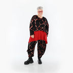 AKH Fashion 8069 pantalon, noir-multi