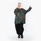 AKH Fashion 593 Big Shirt, vert-multi