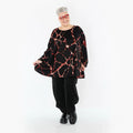 AKH Fashion 593 Big Shirt, Noir-Multi