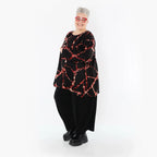 AKH Fashion 593 Big Shirt, Noir-Multi