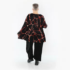 AKH Fashion 593 Big Shirt, Noir-Multi