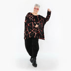 AKH Fashion 593 Big Shirt, Noir-Multi