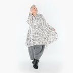 AKH Premium 6917 Blouse, Blanc-Gris