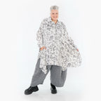 AKH Premium 6917 Blouse, Blanc-Gris