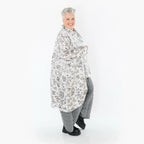 AKH Premium 7149 Chemisier, Blanc-Gris