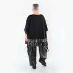 AKH Premium 7125 Pantalon, argent-noir