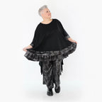 AKH Premium 7125 Pantalon, argent-noir