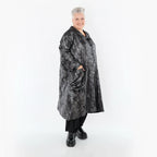 AKH Premium 7153 Manteau, argent-noir