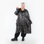 AKH Premium 7153 Manteau, argent-noir
